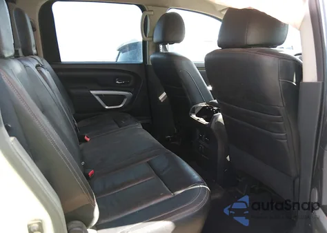 2017 Nissan Titan Sl из США, поврежденный, VIN 1N6AA1E63HN514604